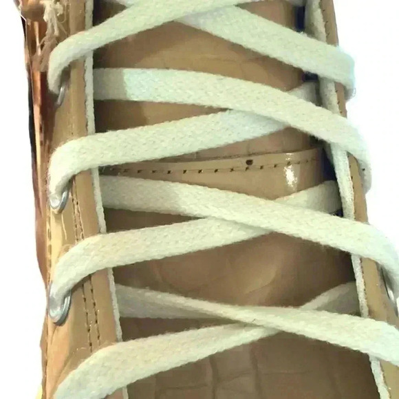 Converse Shoes Womens 8.5 Chuck Taylor All Star Lift Platform Leather High Top - Picture 3 of 11